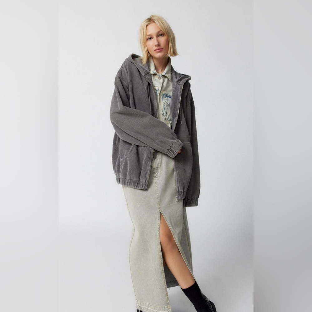BDG SK8 Corduroy Hooded Jacket